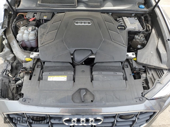 2019 Audi Q8 Premium Plus with VIN WA1BVAF15KD025823, listed as a Copart auction lot 49646583 with 59,976 mi miles. Bid and sale history available at carsss.com. Image 12.