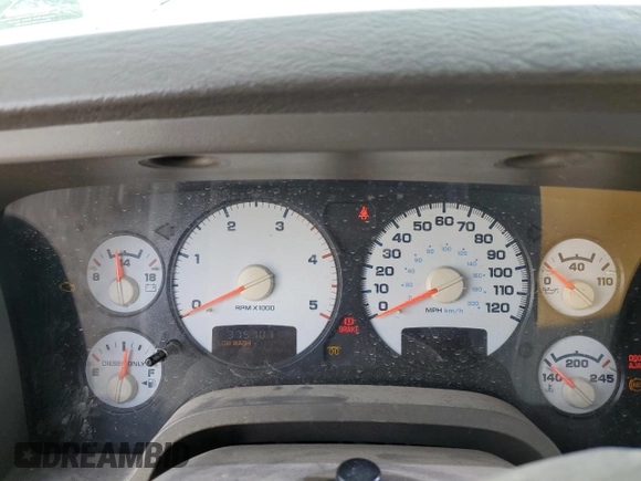 2005 Dodge 2500 SLT with VIN 3D7KS28C15G861404, listed as a Copart auction lot 55014625 with 375,107 mi miles and Salvage title. Bid and sale history available at DreamBid. Image 9.