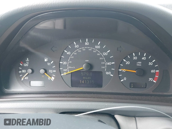 2002 Mercedes-Benz CLK 320/430 with VIN WDBLJ65G52T126485, listed as a IAAI auction lot 41978394 with 141,315 mi miles and . Bid and sale history available at DreamBid. Image 7.