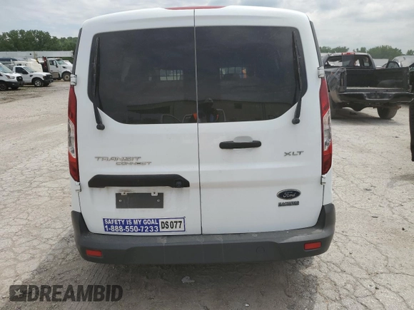 2017 Ford Transit Connect XLT with VIN NM0LS7F75H1323807, listed as a Copart auction lot 59938025 with 181,561 mi miles and Clean title. Bid and sale history available at DreamBid. Image 6.