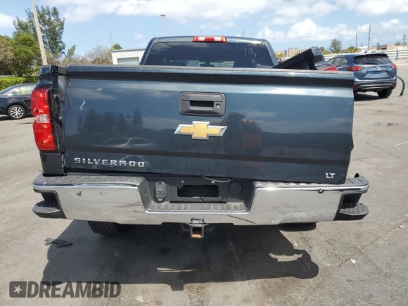 2018 Chevrolet Silverado 1500 LT with VIN 1GCRCREH5JZ261185, listed as a Copart auction lot 51847875 with 103,082 mi miles and Salvage Title. Bid and sale history available at DreamBid. Image 6.