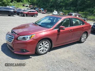 2017 Subaru Legacy Premium с VIN 4S3BNAH65H3032929, выставлен на аукционе Copart как лот 61490195 с пробегом 54 863 миль миль и Списание • Salvage title. История ставок и продаж доступна на DreamBid. Изображение 1.
