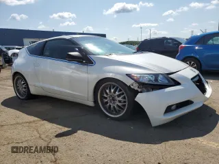 2011 Honda CR-Z EX with VIN JHMZF1D6XBS005772, listed as a Copart auction lot 60376275 with Not provided miles and Clean title. Bid and sale history available at DreamBid. Image 4.