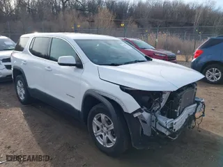 2017 GMC Acadia SLE with VIN 1GKKNKLA1HZ323656, listed as a IAAI auction lot 41761117 with 94,672 mi miles. Bid and sale history available at carsss.com. Image 1.