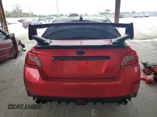 2017 Subaru WRX Premium with VIN JF1VA1E6XH9805863, listed as a Copart auction lot 52076125 with 81,625 mi miles and Salvage Title. Bid and sale history available at carsss.com. Image 6.