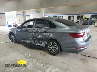 2021 Volkswagen Jetta S with VIN 3VWC57BU7MM007048, listed as a Copart auction lot 58922345 with 78,253 mi miles and Salvage title. Bid and sale history available at DreamBid. Image 2.