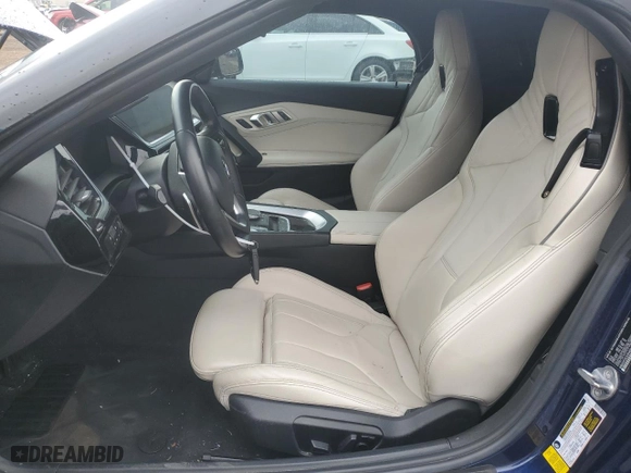 2019 BMW Z4 sDrive30i with VIN WBAHF3C5XKWW46993, listed as a Copart auction lot 38802064 with 47,892 mi miles. Bid and sale history available at carsss.com. Image 7.