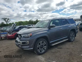 2022 Toyota 4Runner Limited with VIN JTEKU5JR0N6039856, listed as a Copart auction lot 57484595 with 61,946 mi miles and Salvage title. Bid and sale history available at DreamBid. Image 1.