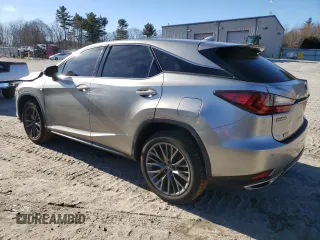 2020 Lexus RX with VIN 2T2SZMDA7LC228592, listed as a Copart auction lot 44182005 with 54,387 mi miles and Salvage Title. Bid and sale history available at carsss.com. Image 2.