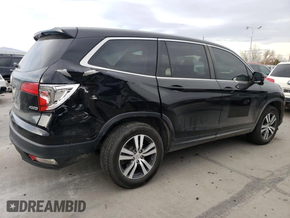 2017 Honda Pilot EX-L z VIN 5FNYF6H67HB100395, wystawiony jako Copart lot #84964854 z przebiegiem 134 012 mil mil oraz Szkoda całkowita • Salvage title. Historia ofert i sprzedaży dostępna na DreamBid. Obrazek 3.