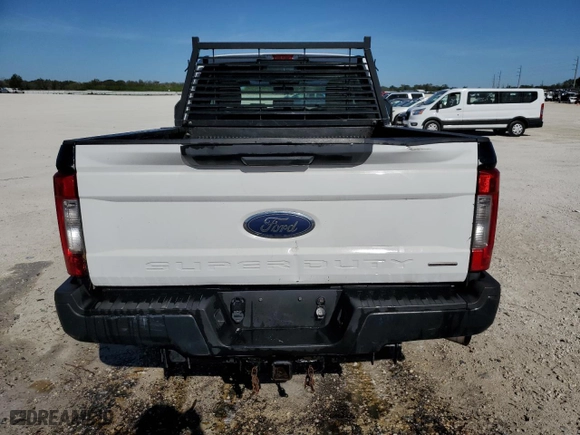 2017 Ford Super Duty F-250 SRW XLT with VIN 1FT7X2A62HED58949, listed as a Copart auction lot 87356484 with 180,805 mi miles and Salvage Title. Bid and sale history available at carsss.com. Image 6.