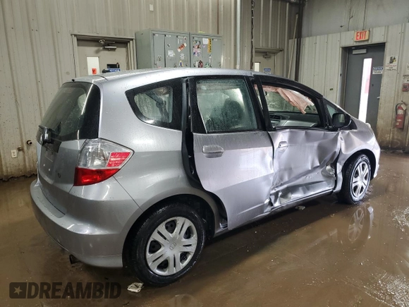 2010 Honda Fit with VIN JHMGE8H26AC016531, listed as a Copart auction lot 51598885 with 88,334 mi miles and Salvage Title. Bid and sale history available at carsss.com. Image 3.