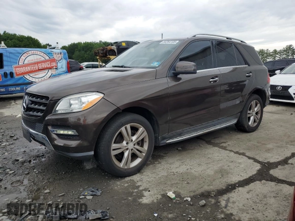 2013 Mercedes-Benz M 350 with VIN 4JGDA5HB3DA159723, listed as a Copart auction lot 64264105 with 135,422 mi miles and Clean title. Bid and sale history available at DreamBid. Image 1.