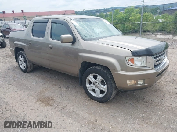 2009 Honda Ridgeline RTL with VIN 5FPYK16579B104545, listed as a IAAI auction lot 42601283 with 100,543 mi miles and . Bid and sale history available at DreamBid. Image 1.