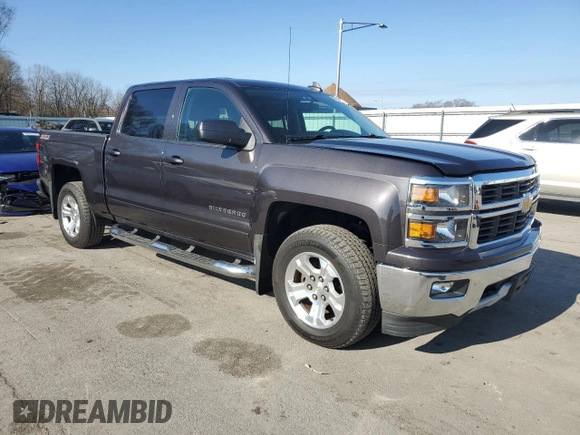 2015 Chevrolet Silverado 1500 LT with VIN 3GCUKREC6FG226633, listed as a Copart auction lot 43912075 with 125,940 mi miles and Clean Title. Bid and sale history available at DreamBid. Image 4.