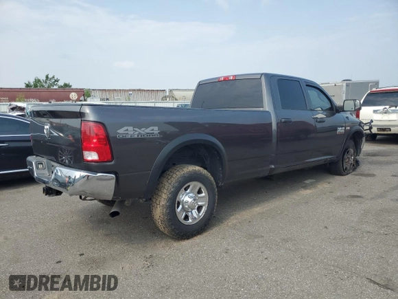 2017 Ram 2500 Tradesman with VIN 3C6UR5HJ7HG740256, listed as a Copart auction lot 59470195 with 153,882 mi miles and Salvage title. Bid and sale history available at DreamBid. Image 3.