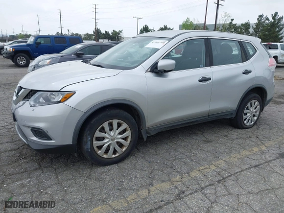 2016 Nissan Rogue SV with VIN KNMAT2MT9GP734357, listed as a IAAI auction lot 41904760 with 164,809 mi miles. Bid and sale history available at carsss.com. Image 22.