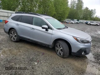2019 Subaru Outback Limited with VIN 4S4BSANC2K3289665, listed as a Copart auction lot 54872125 with Not Provided miles and Salvage Title. Bid and sale history available at DreamBid. Image 4.