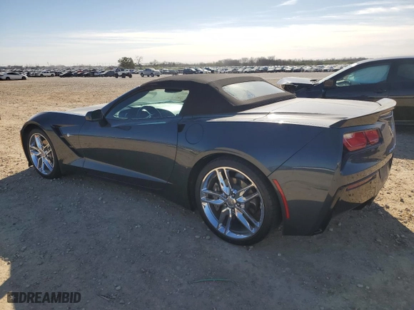 2019 Chevrolet Corvette Stingray 2LT with VIN 1G1YD3D74K5122858, listed as a Copart auction lot 87668085 with 0 mi miles and Salvage Title. Bid and sale history available at carsss.com. Image 2.