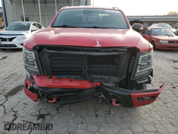2020 Nissan Titan SL with VIN 1N6AA1ED6LN506892, listed as a Copart auction lot 88091765 with 41,910 mi miles and Salvage title. Bid and sale history available at DreamBid. Image 5.