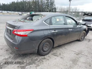 2015 Nissan Sentra SV with VIN 3N1AB7AP6FY315146, listed as a IAAI auction lot 41714136 with 126,687 mi miles and . Bid and sale history available at DreamBid. Image 4.