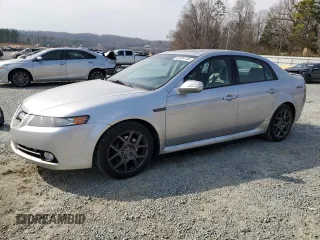 2008 Acura TL Type-S with VIN 19UUA76558A048627, listed as a Copart auction lot 49204745 with 111,565 mi miles and Salvage Title. Bid and sale history available at carsss.com. Image 1.