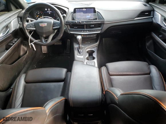 2020 Cadillac CT4 Sport with VIN 1G6DG5RK4L0143202, listed as a Copart auction lot 71816494 with 45,510 mi miles and Non Repairable. Bid and sale history available at carsss.com. Image 8.