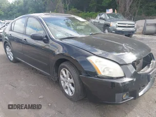 2008 Nissan Maxima SE with VIN 1N4BA41E98C837448, listed as a IAAI auction lot 42539052 with 187,919 mi miles and . Bid and sale history available at DreamBid. Image 1.