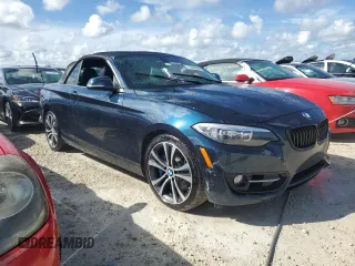 2016 BMW 2 Series 228i with VIN WBA1K9C51GV710478, listed as a Copart auction lot 74234684 with 0 mi miles and Non Repairable. Bid and sale history available at carsss.com. Image 4.