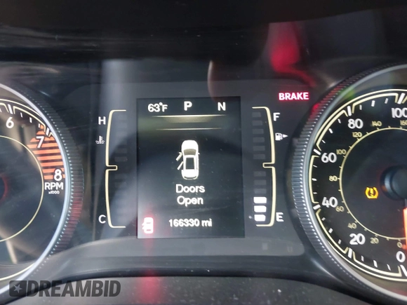 2016 Jeep Cherokee Sport with VIN 1C4PJMAS5GW348869, listed as a IAAI auction lot 41672622 with 166,330 mi miles. Bid and sale history available at carsss.com. Image 16.