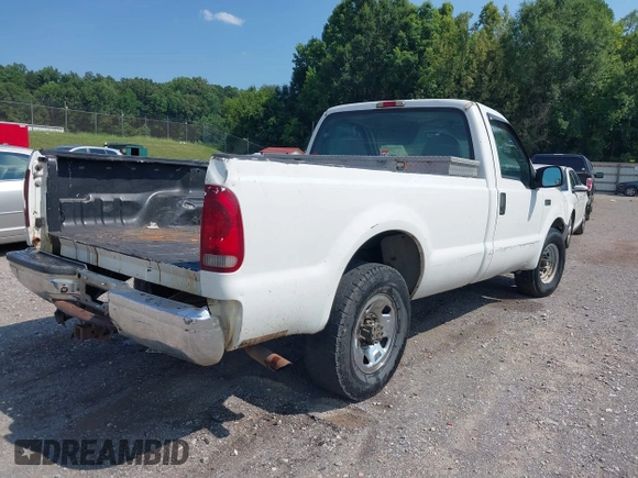 2003 Ford F-250 XL with VIN 3FTNF20L43MB29046, listed as a IAAI auction lot 42637972 with 269,905 mi miles and . Bid and sale history available at DreamBid. Image 4.