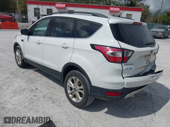 2017 Ford Escape SE with VIN 1FMCU0GD4HUB99578, listed as a IAAI auction lot 41782208 with 154,835 mi miles. Bid and sale history available at carsss.com. Image 3.