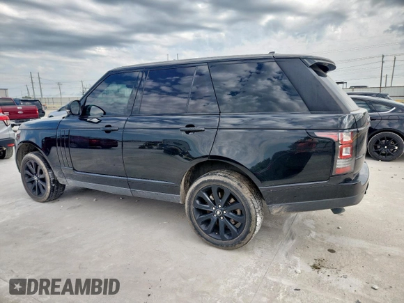 2016 Land Rover Range Rover z VIN SALGR2PF0GA316084, wystawiony jako Copart lot #60665445 z przebiegiem 118 637 mil mil oraz Szkoda całkowita • Salvage title. Historia ofert i sprzedaży dostępna na DreamBid. Obrazek 2.