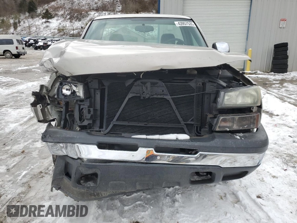 2006 Chevrolet Silverado 1500 Work Truck with VIN 3GCEK14X16G264667, listed as a Copart auction lot 43957535 with 0 mi miles and Salvage Title. Bid and sale history available at carsss.com. Image 5.