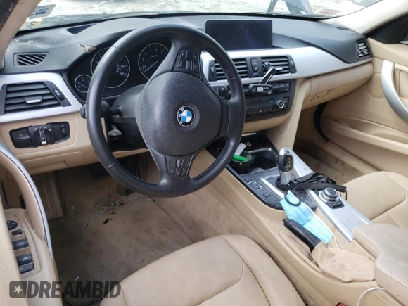 2012 BMW 3 Series 328i with VIN WBA3A5C53CF347142, listed as a Copart auction lot 51312465 with 94,823 mi miles and Salvage Title. Bid and sale history available at DreamBid. Image 8.