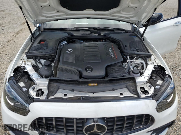 2022 Mercedes-Benz E 53 AMG with VIN W1KZF6BB4NB044009, listed as a Copart auction lot 66966694 with 31,922 mi miles and Salvage Title. Bid and sale history available at DreamBid. Image 11.