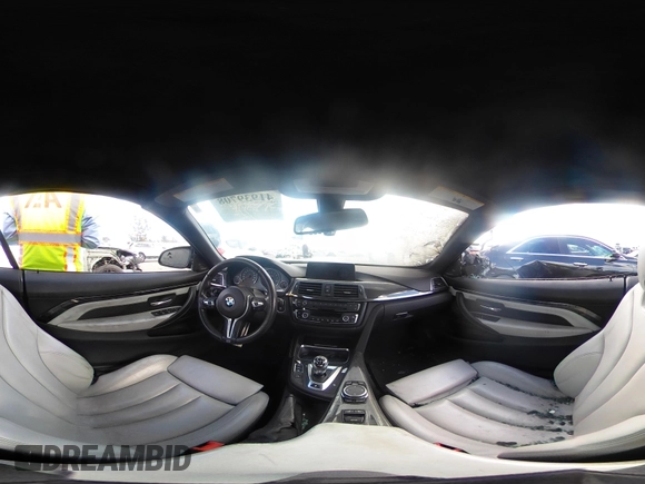 2016 BMW M4 with VIN WBS3U9C58GP969536, listed as a IAAI auction lot 41939708 with 1 mi miles. Bid and sale history available at carsss.com. Image 17.