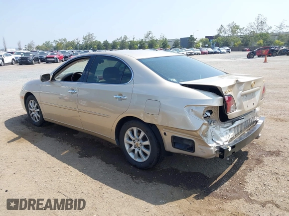 2003 Lexus ES 300 with VIN JTHBF30G430132283, listed as a IAAI auction lot 42172610 with 147,109 mi miles and . Bid and sale history available at DreamBid. Image 3.