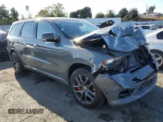 2020 Dodge Durango SRT with VIN 1C4SDJGJ8LC349170, listed as a Copart auction lot 72449564 with 73,045 mi miles and Salvage Title. Bid and sale history available at DreamBid. Image 4.