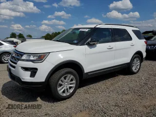 2018 Ford Explorer XLT z VIN 1FM5K8DH8JGB14704, wystawiony jako Copart lot #55526725 z przebiegiem 51 659 mil mil oraz Szkoda całkowita • Salvage title. Historia ofert i sprzedaży dostępna na DreamBid. Obrazek 1.