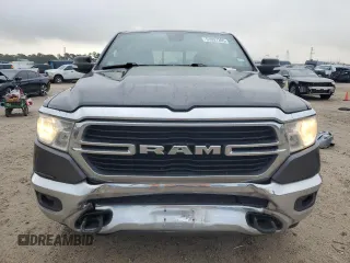 2019 Ram 1500 Big Horn/Lone Star with VIN 1C6SRFFT0KN605717, listed as a Copart auction lot 51097395 with 195,028 mi miles and Salvage Title. Bid and sale history available at carsss.com. Image 5.