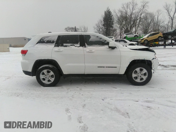 2017 Jeep Grand Cherokee Laredo with VIN 1C4RJEAG9HC854492, listed as a IAAI auction lot 41184619 with 134,839 mi miles. Bid and sale history available at carsss.com. Image 13.