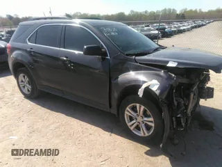 2015 Chevrolet Equinox LT with VIN 1GNALCEK8FZ121829, listed as a IAAI auction lot 41909361 with 143,625 mi miles. Bid and sale history available at carsss.com. Image 1.