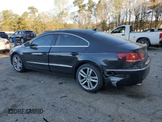 2013 Volkswagen CC Lux with VIN WVWRP7AN6DE554190, listed as a Copart auction lot 50383805 with 158,642 mi miles and Salvage Title. Bid and sale history available at DreamBid. Image 2.
