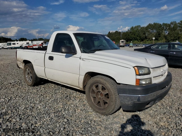 2007 Chevrolet Silverado 1500 Classic Work Truck with VIN 1GCEC14XX7Z187585, listed as a Copart auction lot 74381184 with 147,657 mi miles and Salvage Title. Bid and sale history available at carsss.com. Image 4.