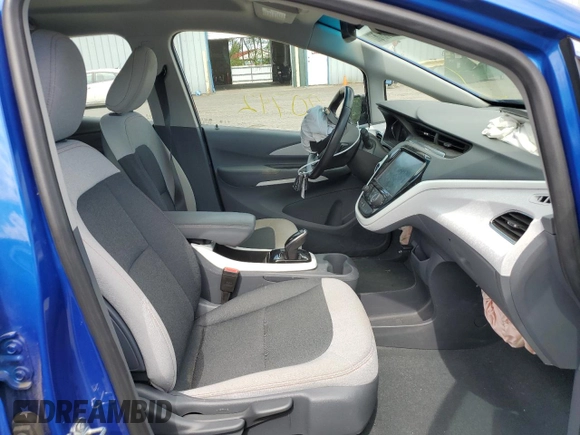 2020 Chevrolet Bolt EV LT with VIN 1G1FY6S05L4145205, listed as a Copart auction lot 58687672 with 20,742 mi miles. Bid and sale history available at carsss.com. Image 5.