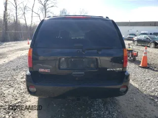 2008 GMC Envoy SLT with VIN 1GKDT13SX82193080, listed as a Copart auction lot 50058045 with 206,297 mi miles and Salvage Title. Bid and sale history available at carsss.com. Image 6.