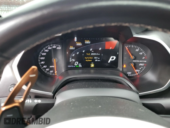 2019 Chevrolet Corvette Grand Sport 2LT with VIN 1G1YY3D72K5121941, listed as a IAAI auction lot 42027735 with 33,476 mi miles. Bid and sale history available at carsss.com. Image 7.