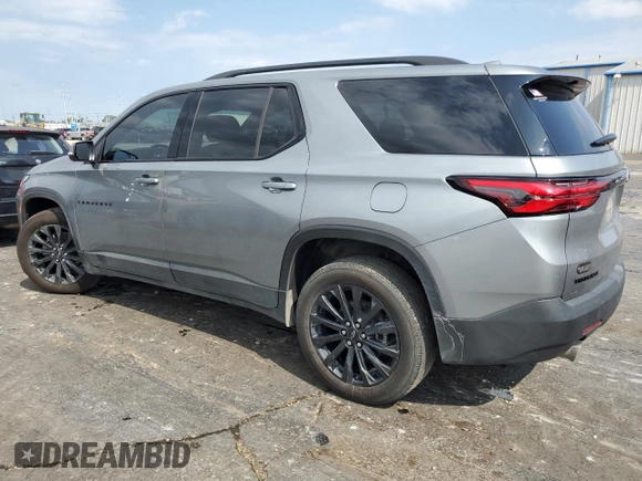 2023 Chevrolet Traverse RS with VIN 1GNERJKW2PJ188602, listed as a Copart auction lot 66934444 with 18,107 mi miles and Salvage Title. Bid and sale history available at carsss.com. Image 2.