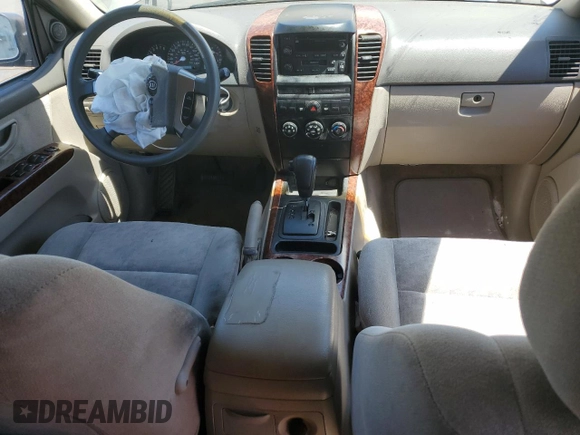 2005 Kia Sorento LX with VIN KNDJD733955420731, listed as a Copart auction lot 49480265 with 183,499 mi miles and Salvage Title. Bid and sale history available at carsss.com. Image 8.
